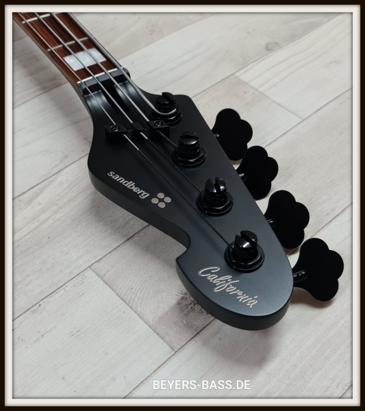 Sandberg California II VS4 Custom 3-EQ, Open Pore Black